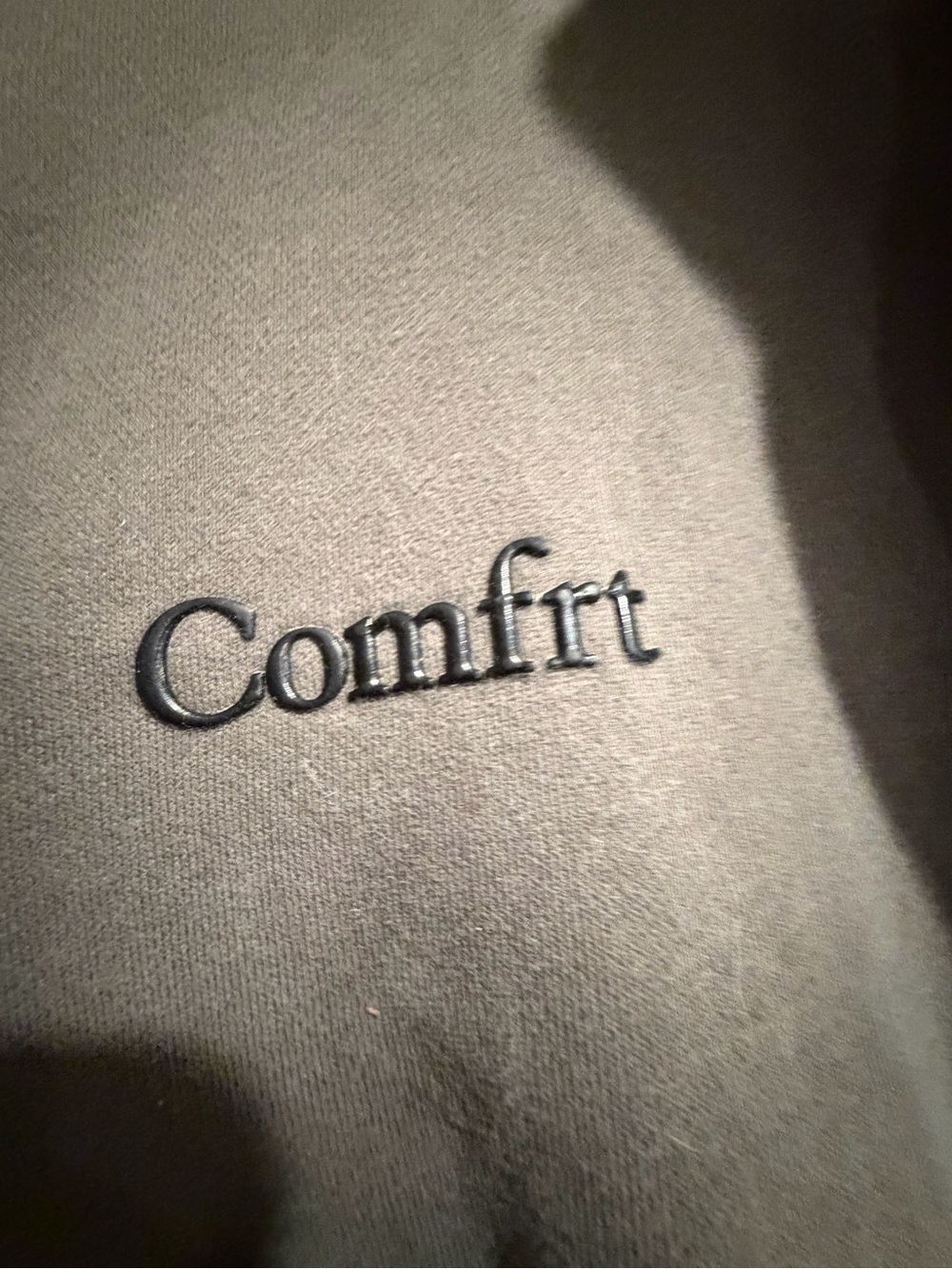 Comfrt zip up and joggers olive green
